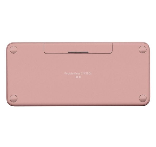 Logitech K380s Çakıl Tuşlu Bluetooth Klavye Pembe
