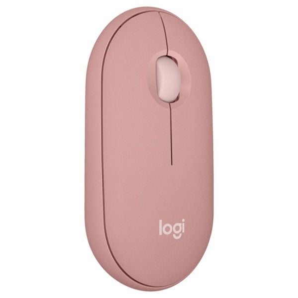 Logitech Pebble 2 Blutooth K&M Set Pembe