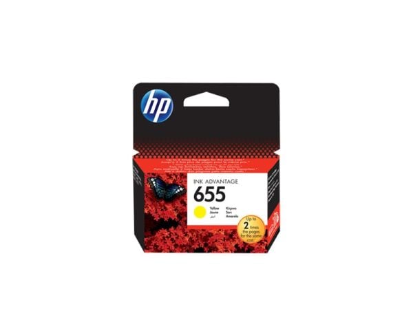 HP CZ112AE Sarı Mürekkep Kartuş (655)