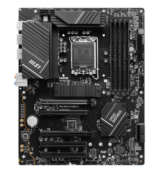 MSI Pro B760-P II D4 1700P Hdmi Dp