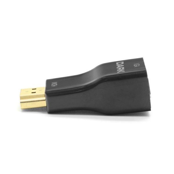 Dark HDMI Erkek to VGA Dişi Çevirici Siyah
