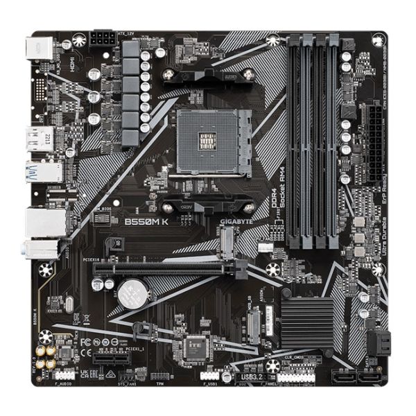 Gigabyte B550M K D4 AM4 Hdmi Dp