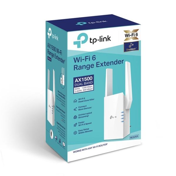 Tp-Link RE505X AX1500 Wi-Fi Menzil Genisletici
