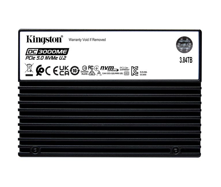 Kingston Enterprise 3.8TB 2.5'' NVMe SSD