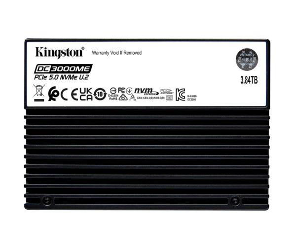 Kingston Enterprise 3.8TB 2.5'' NVMe SSD