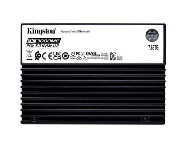 Kingston Enterprise 7.68TB 2.5'' NVMe SSD