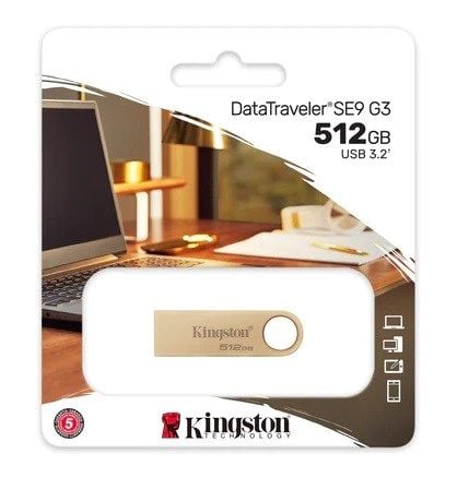 Kingston 512GB Usb3.2 Gen1 DTSE9G3/512GB