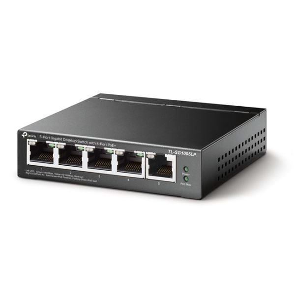 Tp-Link TL-SG1005LP 5 Port Gigabi 4Port Poe Switc