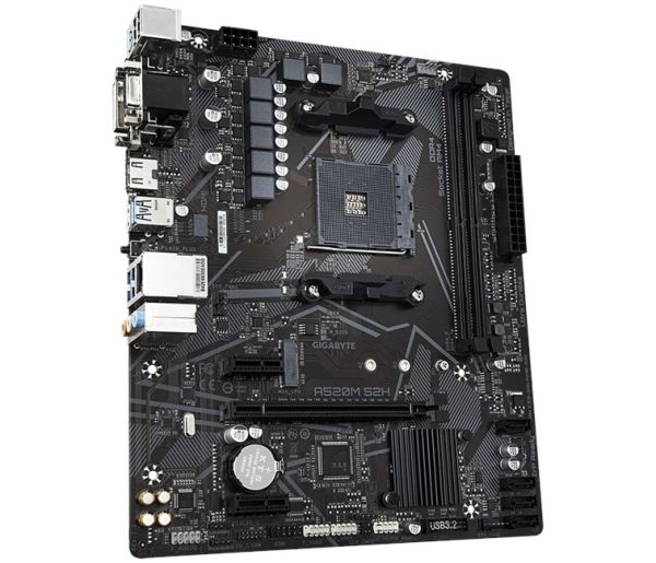 Gigabyte A520M S2H D4 AM4 Vga Dvi Hdmi
