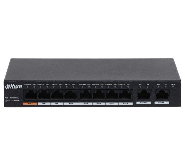 Dahua 8 Port Gigabit PoE (PFS3010-8GT-96)