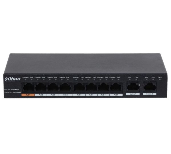 Dahua 8 Port Gigabit PoE (PFS3010-8GT-96)
