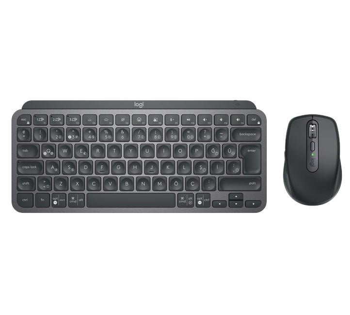 Logitech MX Keys Mini Kablosuz Klavye ve Mouse Set