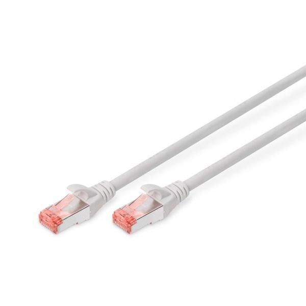 Digitus Zırhlı Patch Kablo Cat6 Gri (1m)