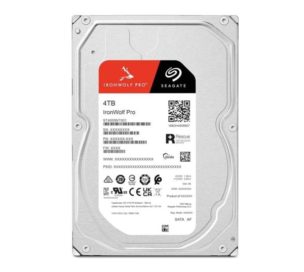 Seagate IronWolf Pro 4TB 7200Rpm -ST4000NT001