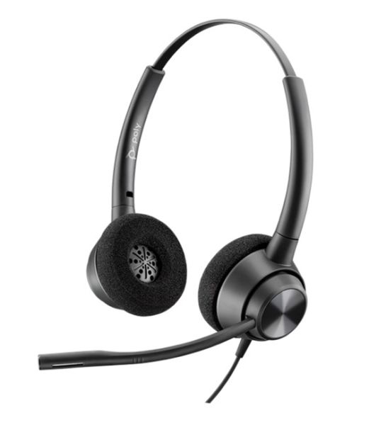 Poly EncorePro 320 Mikrofonlu Stereo Kulaklık (QD)
