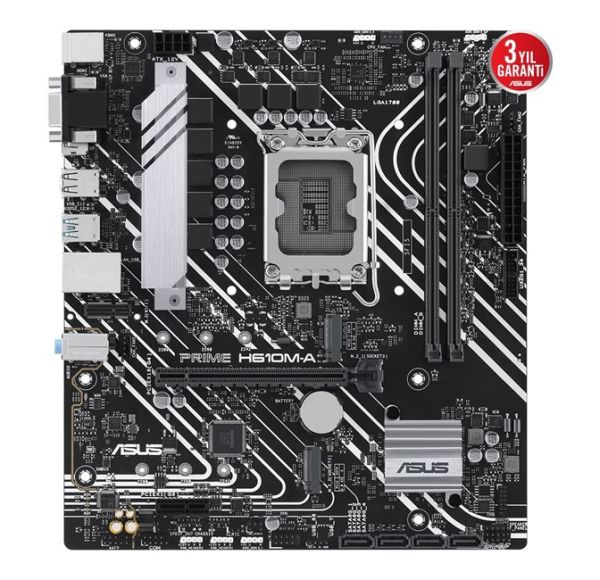 Asus Prime H610M-A D5 Csm 1700P Vga Hdmi Dp