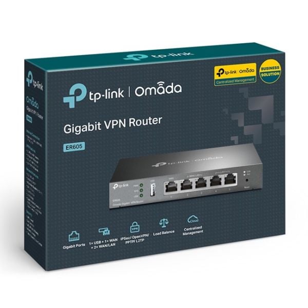 Tp-Link omada ER605 Gigabit VPN Router V2