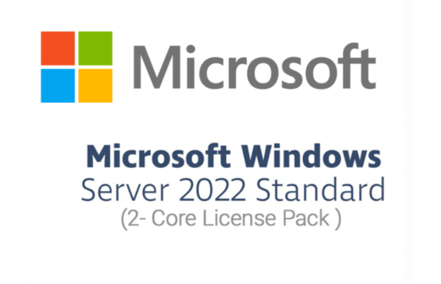 Windows Server 2022 Standard - 2 Core License Pack DG7GMGF0D5RK0004CO