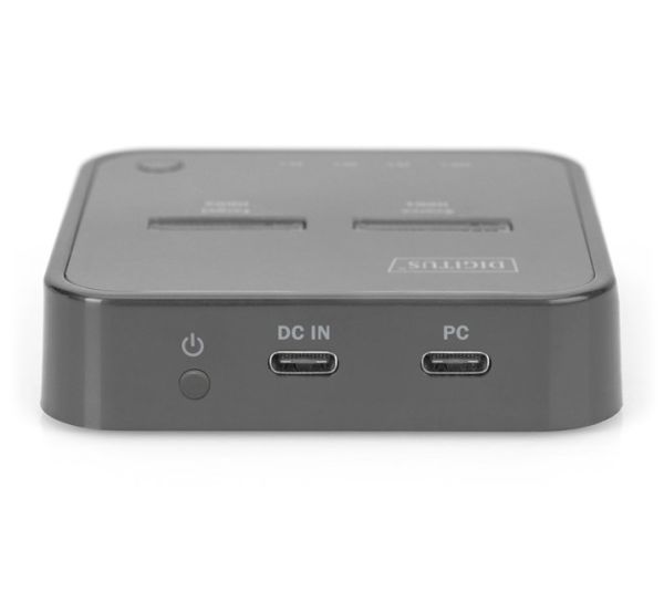 Digitus Çift Yuvalı M.2 NVME SSD Docking Station