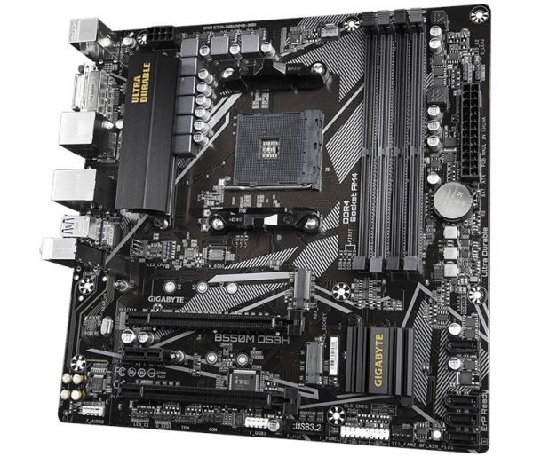 Gigabyte B550M DS3H D4 AM4 Dvi-D Hdmi