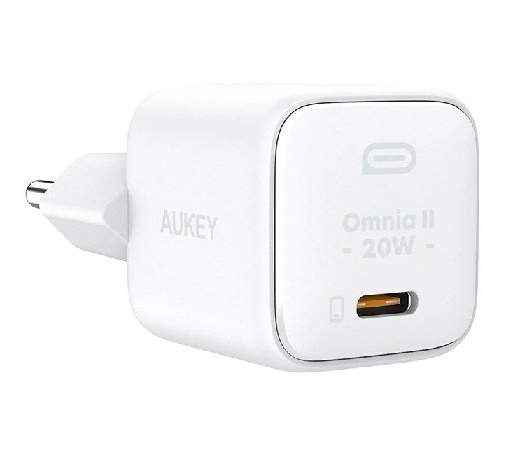 Aukey Omnia II Mini Hızlı Şarj Adaptörü Type-C 20W