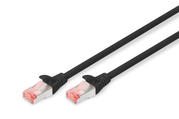 Digitus Zırhlı Patch Kablo Cat6 Siyah (2m)