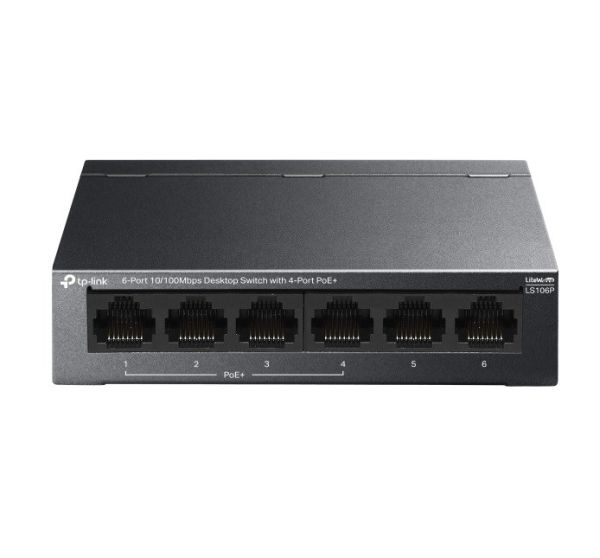 Tp-Link LS106P 6 Port 10/100 Mbps Switch