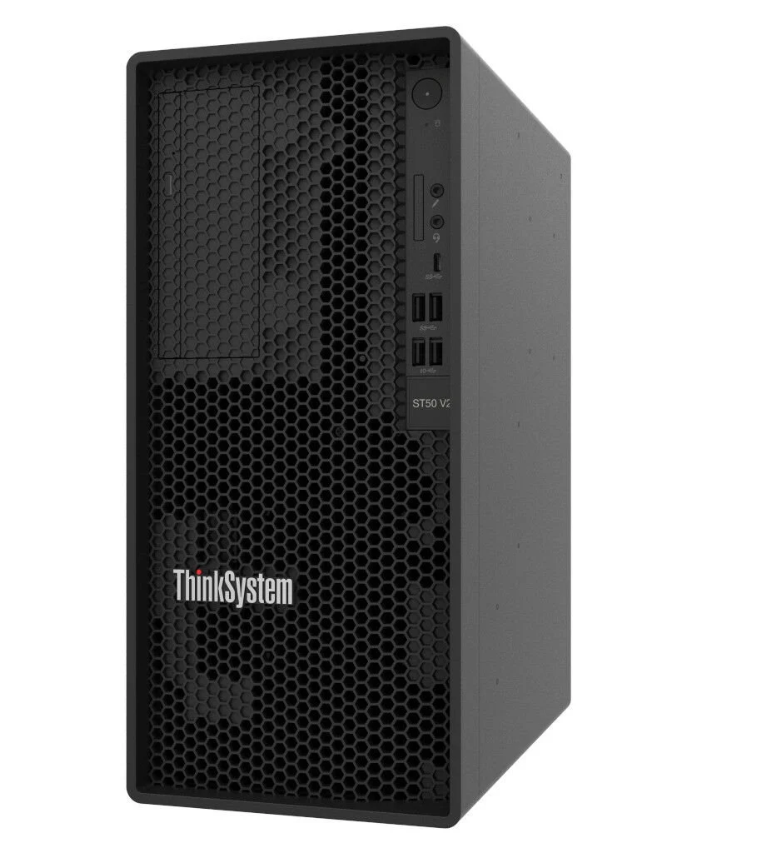 LENOVO SERVER THINKSYSTEM ST50 V2 XEON E-2324G (4C/3.1GHz) 1x16GB DDR4 2x960GB SSD (2x3.5'') SW RAID NO DVD 500W PSU MINI TOWER + LENOVO WINDOWS SERVER 2022 ESSENTIALS ROK