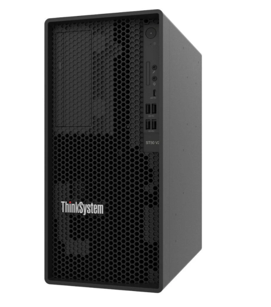 LENOVO SERVER THINKSYSTEM ST50 V2 XEON E-2324G (4C/3.1GHz) 1x16GB DDR4 2x960GB SSD (2x3.5'') SW RAID NO DVD 500W PSU MINI TOWER + LENOVO WINDOWS SERVER 2022 ESSENTIALS ROK