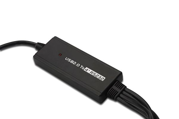Digitus DA-70159 USB2.0- 4 x RS232 Çevirici (1.5m)