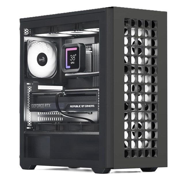 Aerocool D502A Type-C A-RGB ATX Siyah (Psu yok)