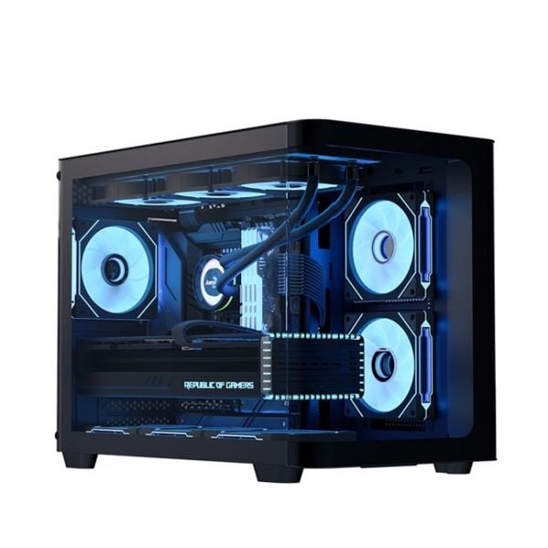 Aerocool P300C Mirror A-RGB mATX Siyah (Psu yok)