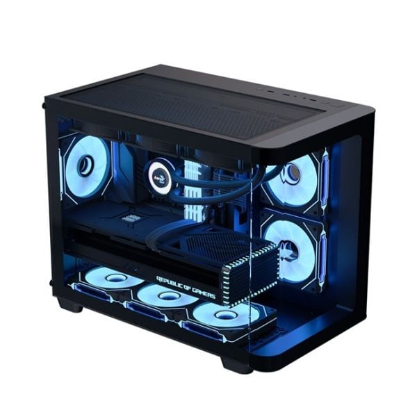 Aerocool P300C Mirror A-RGB mATX Siyah (Psu yok)