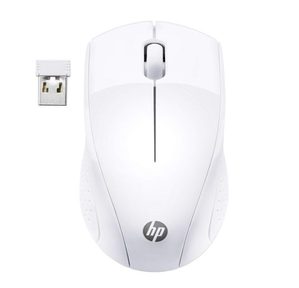 HP 220 Sessiz Kablosuz Mouse - Beyaz 7KX12AA