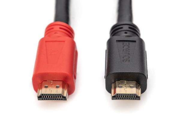 Digitus HDMI Kablo Altın Uçlu Siyah (20m)