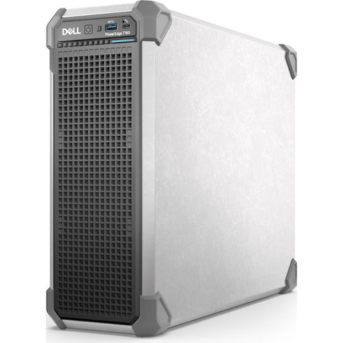 Dell PowerEdge T160 Server E-2414 (4C/2.6GHz) 16GB DDR5 2x1TB Dell Sata 7.2k (3x3.5'') 2x1Gb IDRAC9 Basic 1x300W PSU Tower + DELL Windows Server 2025 Essentials Rok