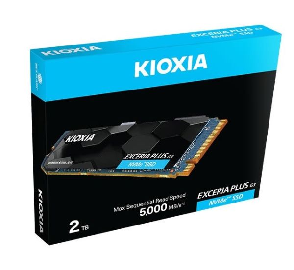 Kioxia Exceria Plus 2TB M.2 NVMe SSD (5000/3900MB)