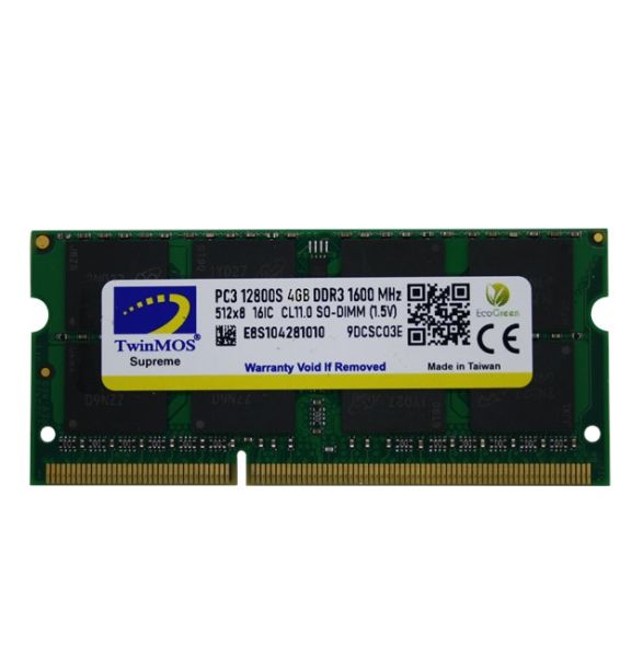 TwinMOS 4GB DDR3 1600MHz 1.5V (MDD34GB1600N) (NB)