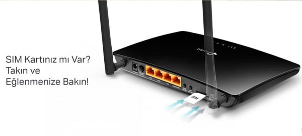 Tp-Link Archer MR400 Çift Bant LTE (3G-4G) Router