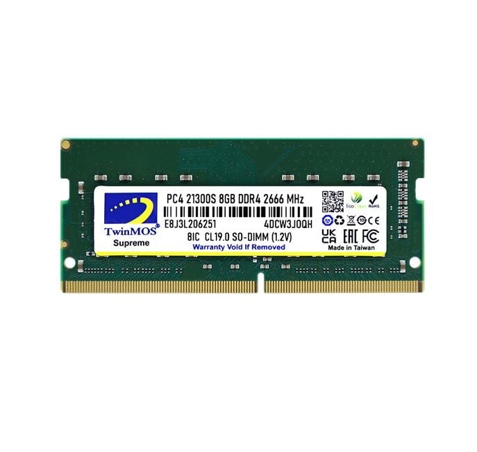 TwinMOS 8GB DDR4 2666MHz 1.2V (MDD48GB2666N) (NB)