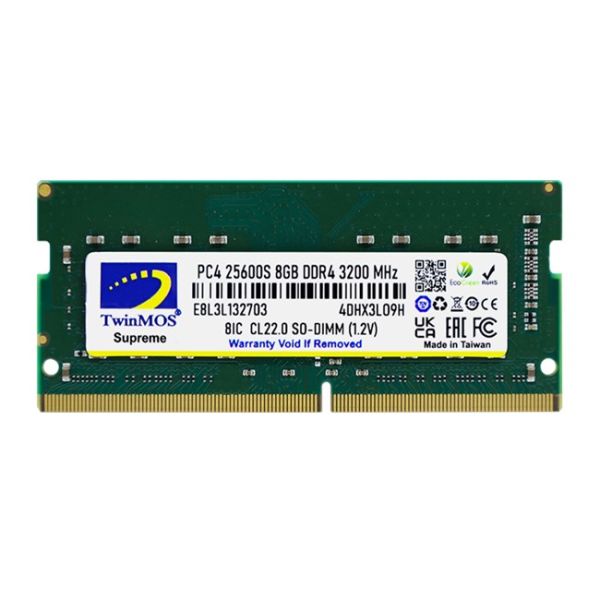 TwinMOS 8GB DDR4 3200MHz 1.2V (MDD48GB3200N) (NB)