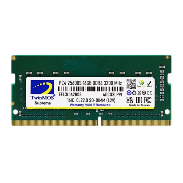 TwinMOS 16GB DDR4 3200MHz 1.2V (MDD416GB3200N)(NB)