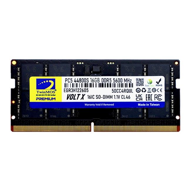 TwinMOS 16GB DDR5 5600MHz 1.1V (TMD516GB5600S)(NB)