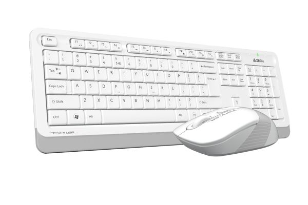 A4-Tech FG1010 Q Klavye Mouse Set Beyaz (Kablosuz)