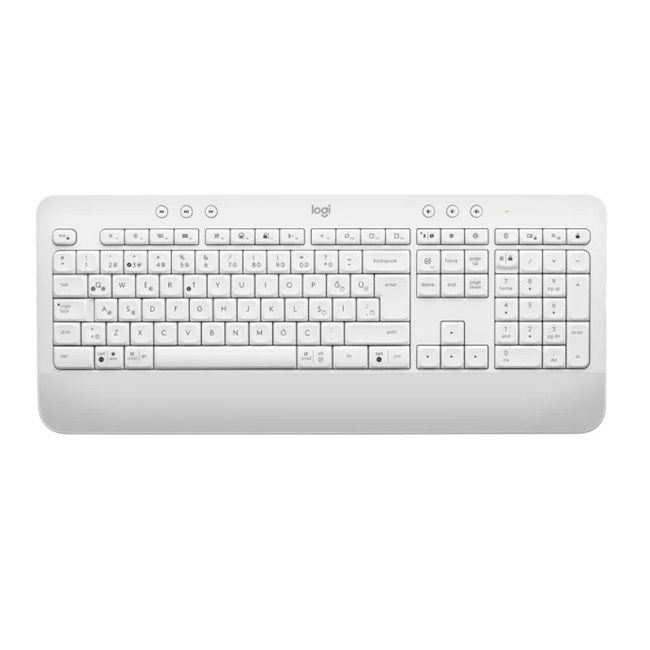 Logitech K650 Signature Kablosuz Klavye - Beyaz