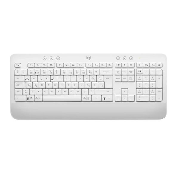 Logitech K650 Signature Kablosuz Klavye - Beyaz