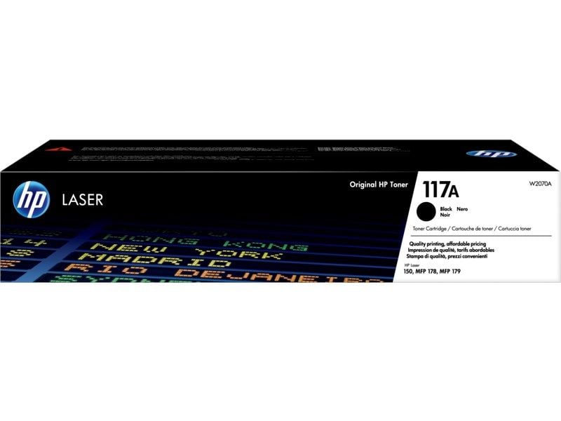 HP W2070A Siyah Toner No 117A