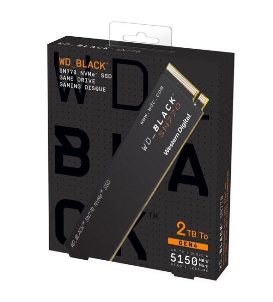 WD Black SN770 2TB NVMe M.2 (5150/4850)