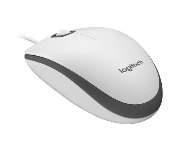 Logitech M100 Kablolu Optik Mouse Beyaz 910-006764