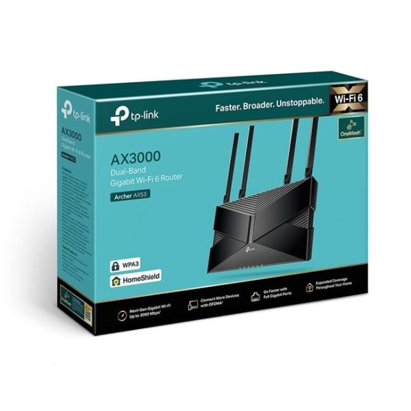 Tp-Link Archer AX53 Çift Bant Router